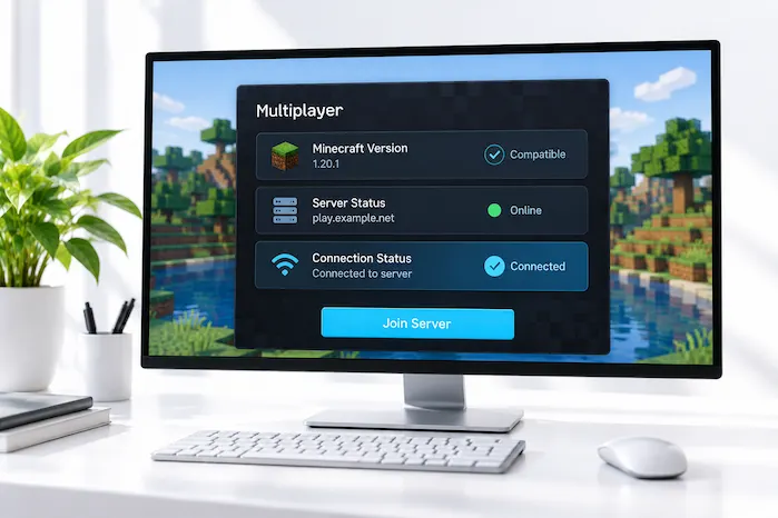TLauncher Server connection and compatibility check