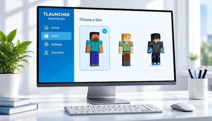 TLauncher Skins Minecraft character designs